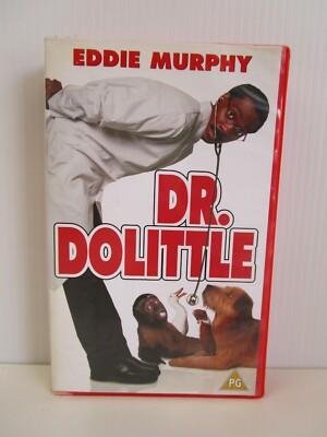 DR. DOLITTLE, EDDIE Murphy, VHS Tape, Vintage Video, Movie, PG, 1998 £9