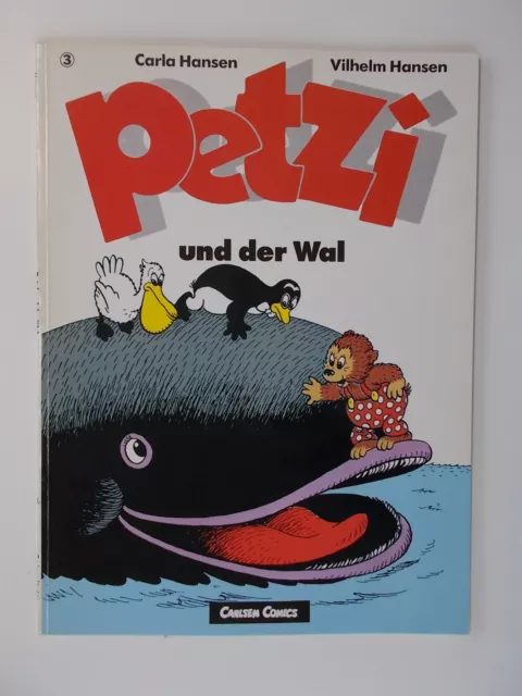 PETZI und der Wal - Volume 3 - de C. V. Hansen / 1. Tirage. Tirage. BD. Z. 1-