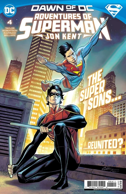 Adventures of Superman: Jon Kent #4 2023 Unread Clayton Henry Main Cover DC