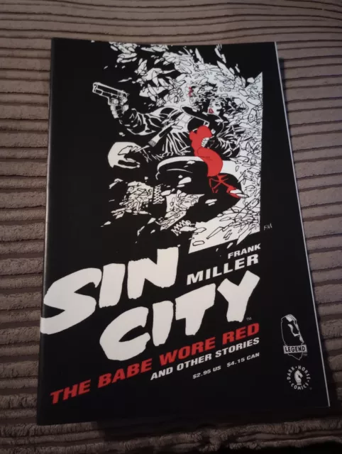 Sin City The Babe Wore Red Frank Miller Dark Horse Comics 1994