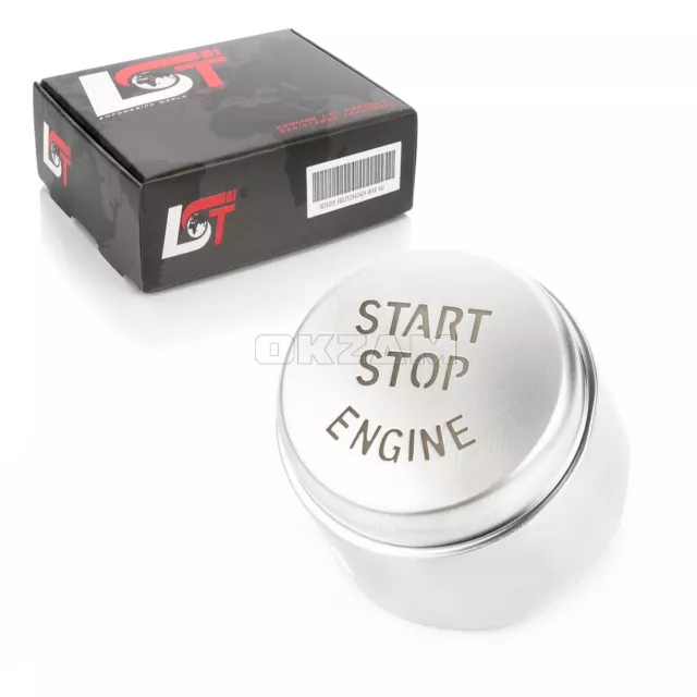 Start Stop Engine Knopf silber für BMW F01 F02 F03 F04 F06 F07 F10 F11 F12 F13