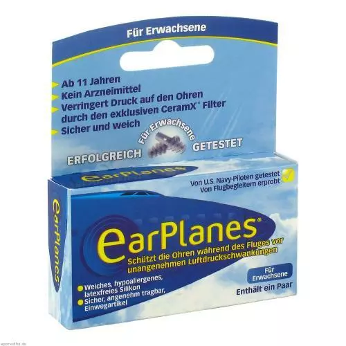 EARPLANES Adult/Erwachsene 2 St