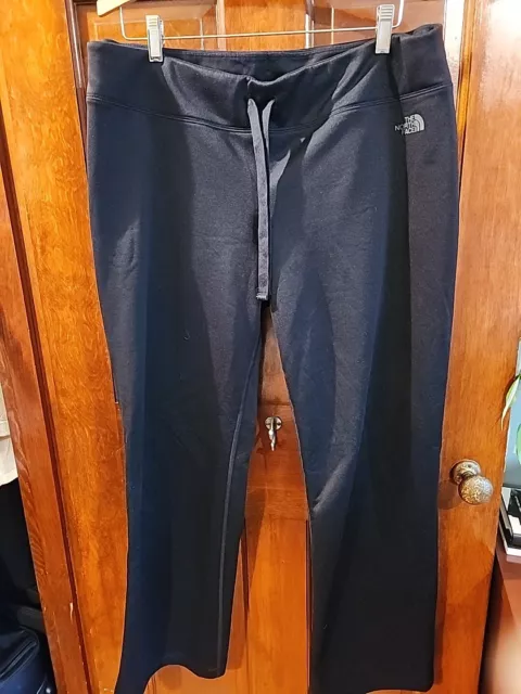 The North Face Womens Black Activewear Gym Fitness Pants Sz XL