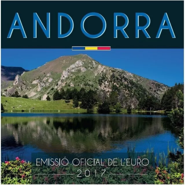 ANDORRE - Coffret BU (8 pièces) série monnaies euro Andorra 2017 3