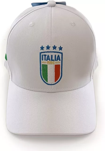 Cappello ITALIA FIGC Cappellino da Baseball, Uomo/Donna, 100% Cotone Sfiziosa®