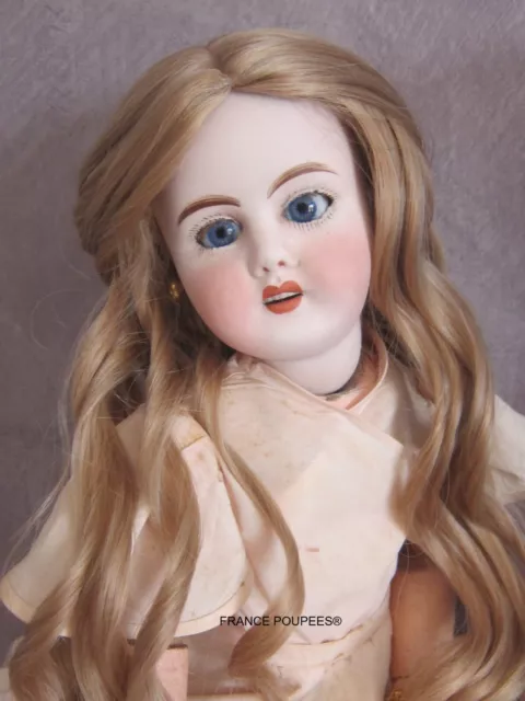 Perruque cheveux blonds pour poupée Antique et moderne-Tête 25cm (10")