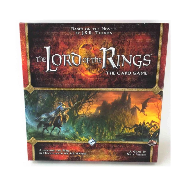 FFG LOTR LCG Lord of the Rings Card Game Collection #37 - Base Game + 7 ...