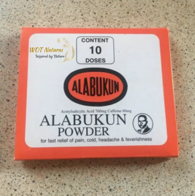 POLVERE DI ALABUKUN - 2 Confezione da 10 Bustine Originale Alabukun dalla Nigeria