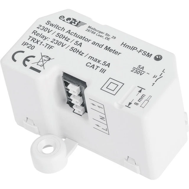 ELV ARR-Bausatz Homematic IP Unterputz-Schalt-Mess-Aktor 5 A HmIP-FSM