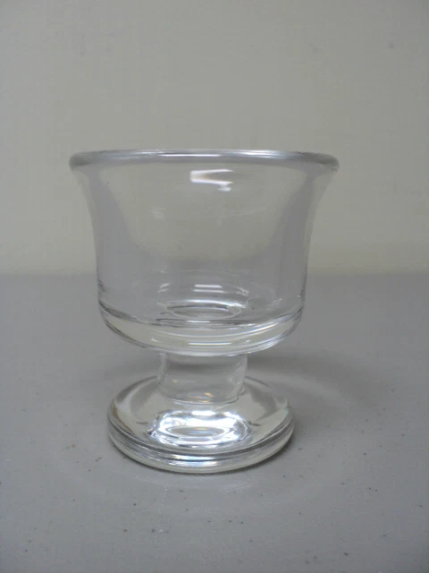 Steuben Crystal Mid-Century ROPE TWIST Urn Toothpick Holder / Cigarette Cup
