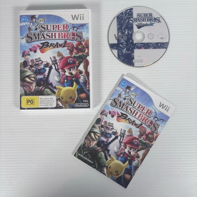 Super Smash Bros. Brawl Sur Wii - Version PAL - Complet Et Très Bon état