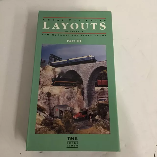 Great Toy Train Layouts Of America. Part 3. Vhs