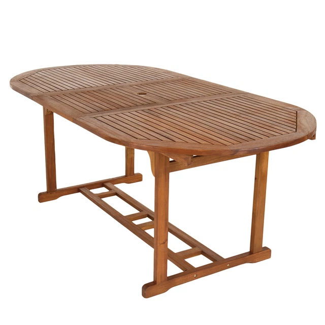 Charles bentley fsc acacia wooden octagonal foldable table cheap