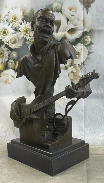 Figurine Déco Jazz Batteur Parastone - 27 Cm - Résine - Musicien Avec Batterie