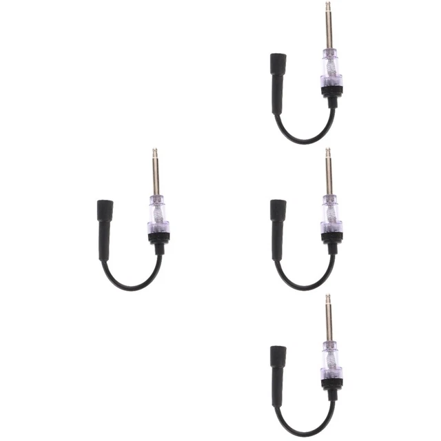 Set 4 tester di accensione rilevatore di accensione motore tester strumento diserbante prato