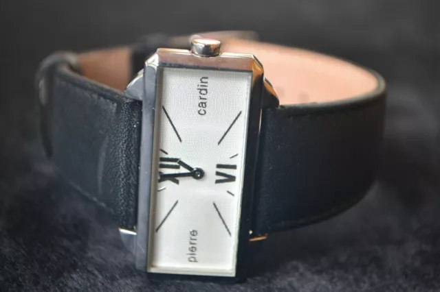 Pierre cardin pc60132 vintage reloj mujer en plata mejorofertarelojes