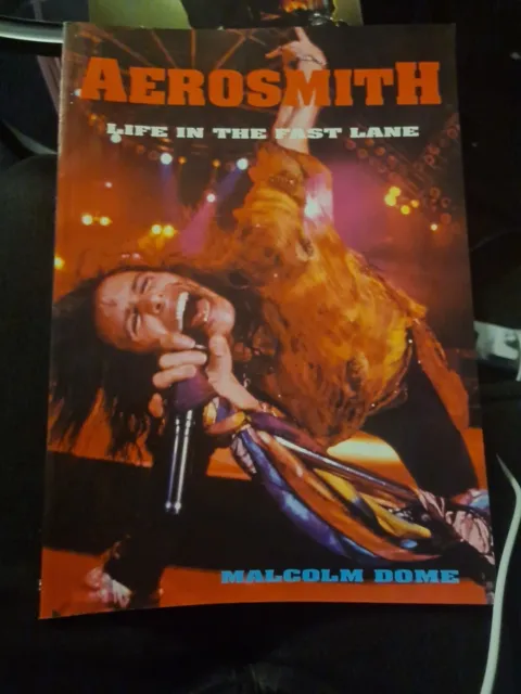Life in the Fast Lane Aerosmith-Malcolm Dome Paperback English Castle 1994