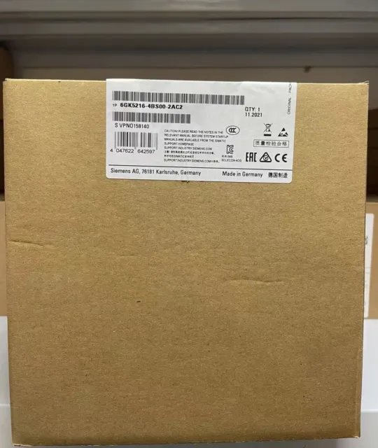 1pcs brand new SIEMENS 6GK5216-4BS00-2AC2 Rapid delivery (DHL)
