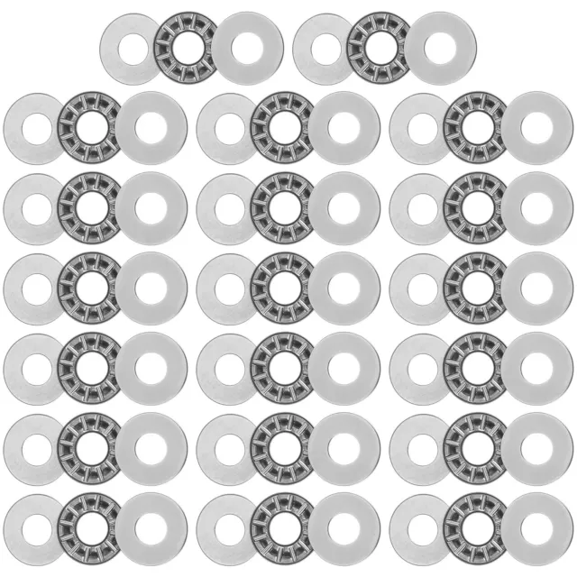 AXK1024 Thrust Needle Roller Bearings 10x24x2mm with AS1024 Washers 20pcs