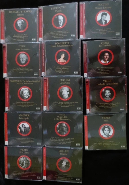 NAXOS -Great opera recording- Puccini - Beethoven - Strauss - Donizetti - Verdi