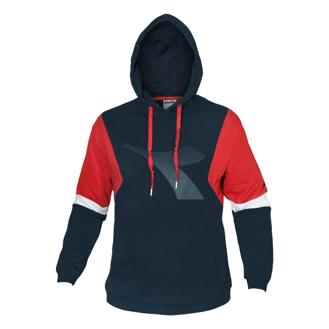 Felpa Uomo DIADORA SS2021 Cappuccio Cotone Organico 2 Colori Art.051