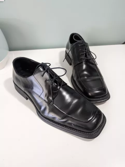 KENNETH COLE REACTION mens 11.5 dress shoes Black size 11½ VGUC $24.00 ...
