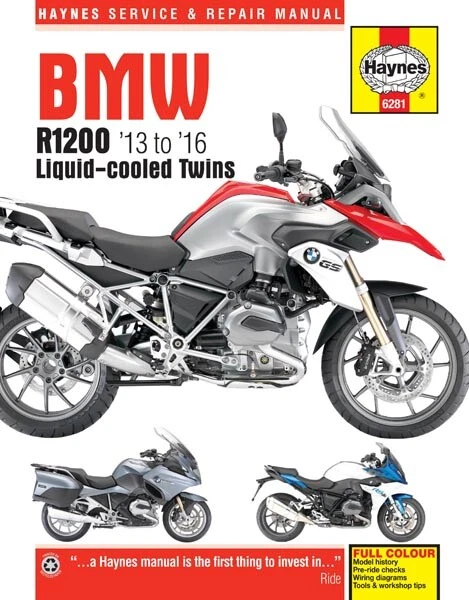 Haynes Workshop Manual BMW R1200 DOHC Liquid 13-16