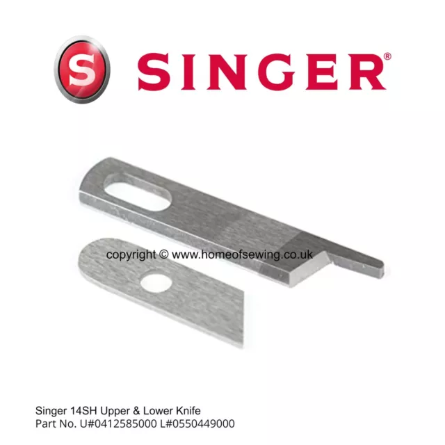 Hojas de máquina overlocker portátiles domésticas SINGER 14U554 14SH754/654