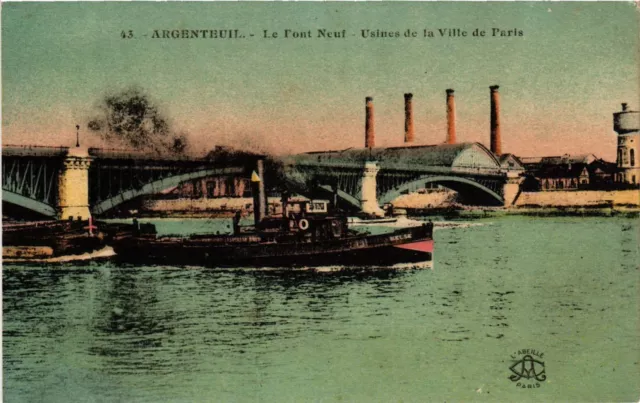 CPA Argenteuil - Le Pont Neuf - Factories of the City of Paris (290427)
