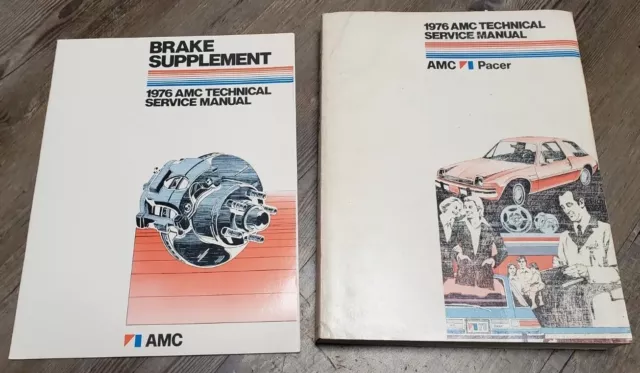 1976 AMC AMERICAN MOTORS Pacer Technical Service Shop Repair Manuals OEM