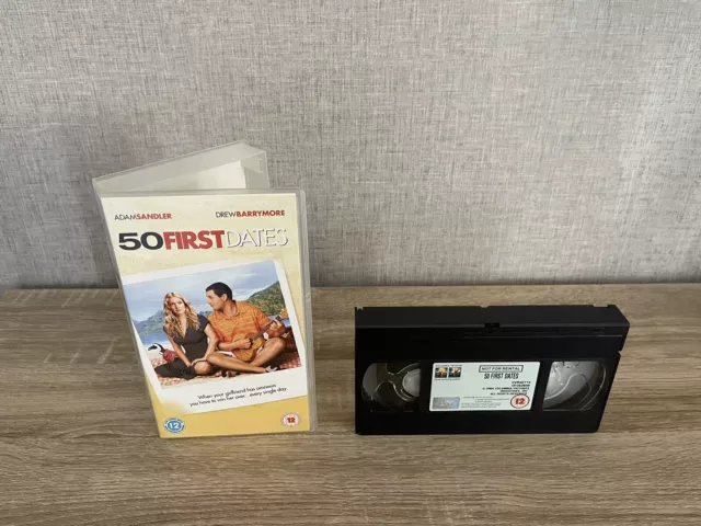50 First Dates VHS Video Retro