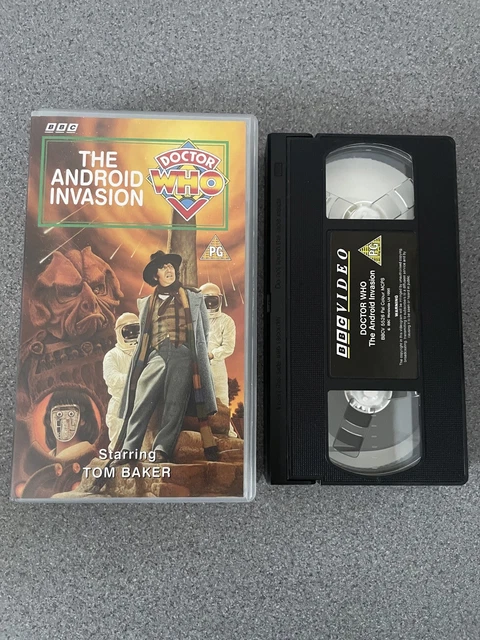 DOCTOR WHO THE Android Invasion BBC UK PAL VHS Video 1995 Tom Baker £7. ...