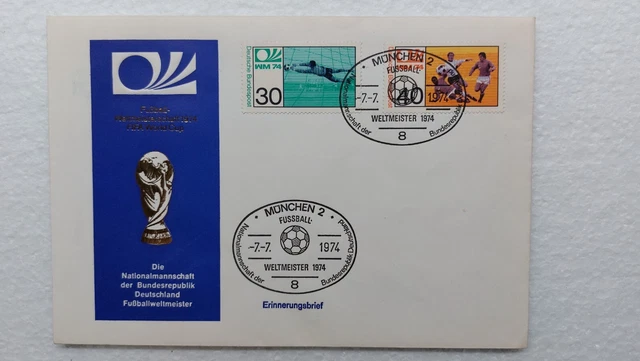 Carte Postale Officielle Coupe Du Monde 1974 – Allemagne – Équipes Nationales – Rare Et Neuve