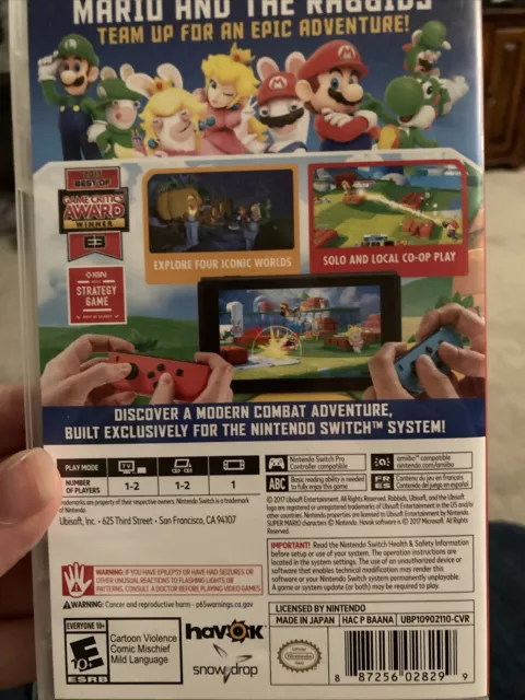 Mario + Rabbids Kingdom Battle (Nintendo Switch, 2017) 2