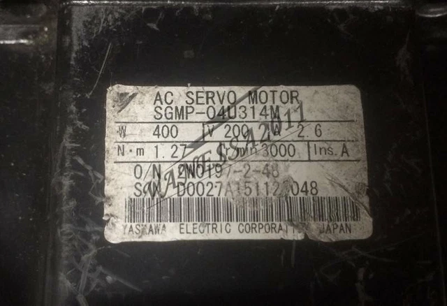 Servomoteur CA Transtechnik MAC141-A1 - Occasion Fonctionnel - Marques D'usure Légères