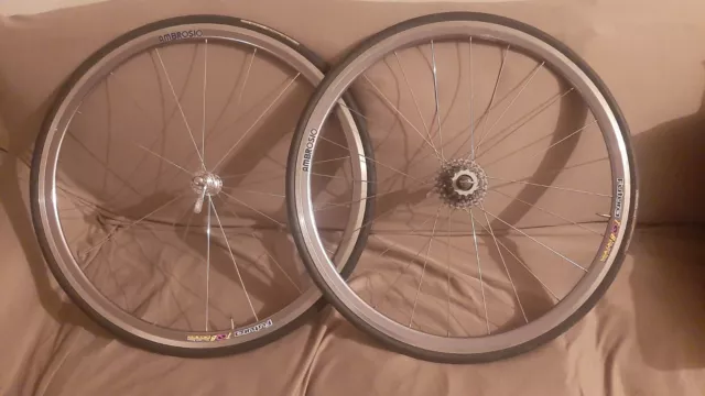 Ruote per bici da corsa d'epoca Campagnolo super record