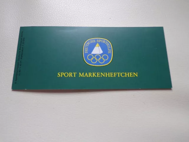 Sport Markenheftchen 1983 Berlin 6 x MiNr. 698 postfrisch ** Deutsche Sporthilfe