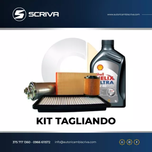 KIT TAGLIANDO 5 LT OLIO 5W40+ 3 FILTRI DR DR5 1.6 LPG BI-FUEL dal 2007