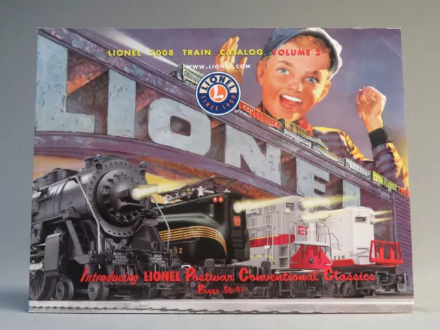 LIONEL 2008 VOLUME 2 TRAIN CATALOG book manual publication advertisement trains