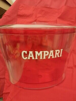 Portaghiaccio Ice Bucket Campari vintage