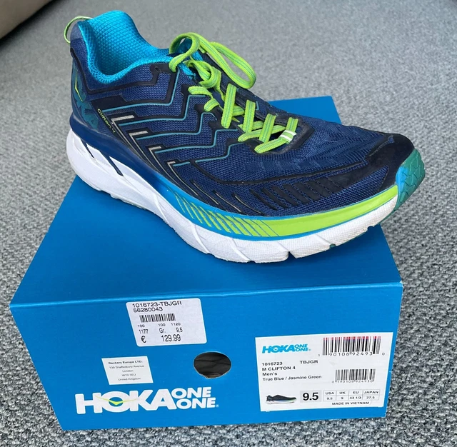 HOKA ONE ONE Herren Gr. 9,5 bzw. 43 1/3 Clifton 4 Laufschuhe Sport Schuhe 