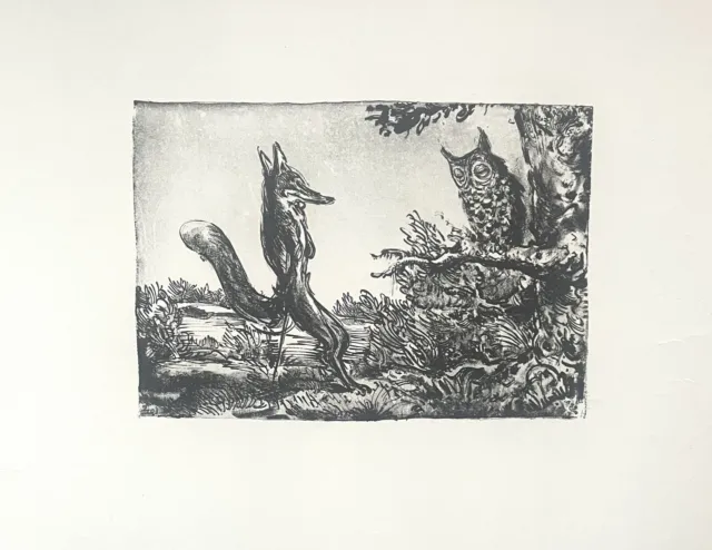 3 x   A. Paul Weber  Lithografie