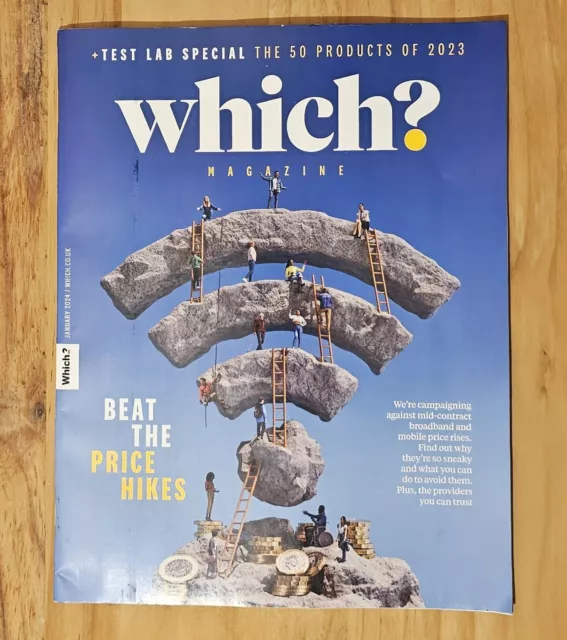 ++ WHICH? MAGAZINE January 2024 Current Edition ++ £6.00 PicClick UK