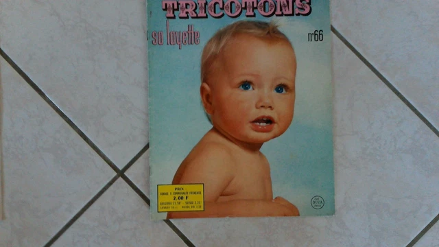 Magazine TRICOTONS Layette N°88 - 1971 - Modèles De Tricot Vintage