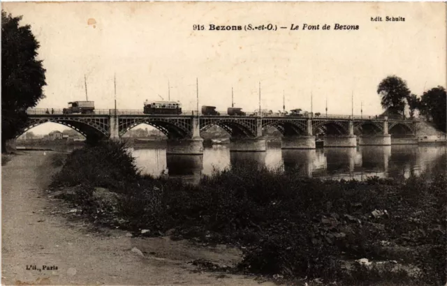 CPA  Bezons (S.-et-O.) - Le Pont de Bezons     (290626)