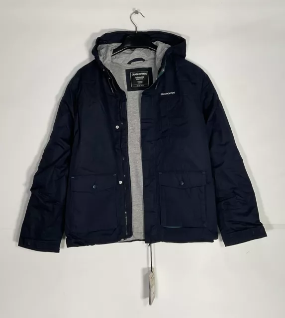 Craghoppers Roscoe Kids' Navy Waterproof Jacket Age 13 NWD RRP £50