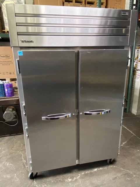 2 Door Refrigerator True STG2R-2S-HC NSF Cooler Upright Reach In Stainless #9116