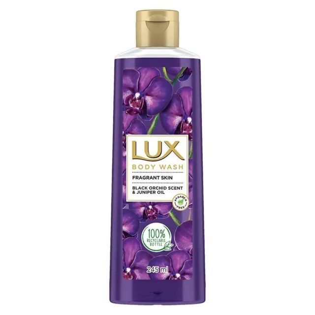 Gel de baño Lux | Jabón corporal con fragancia de orquídea negra y aceite...