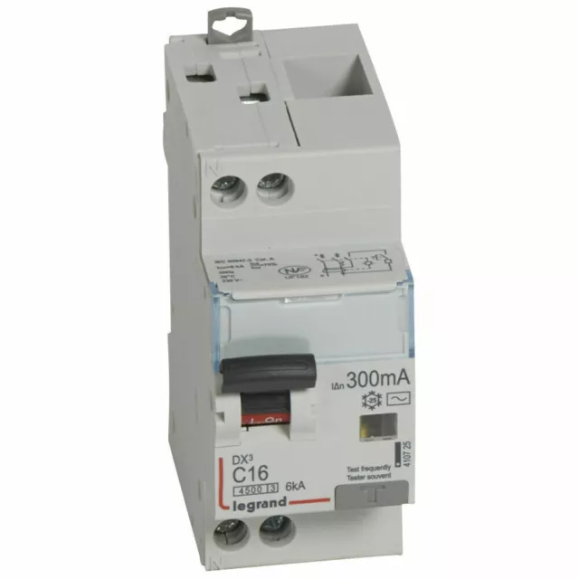 LEGRAND 410725 - Disjoncteur différentiel DX³4500 arrivée haute et départ bas