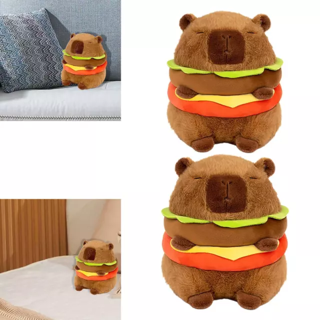 Plüsch Hamburger Capybara Capybara Figur niedlich Auto Sofa Zimmerdekor Capybara